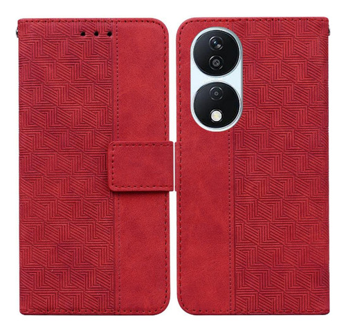 Funda Abatible Tipo Cartera De Pu C/soporte Para Honor X7b