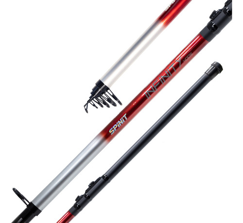 Caña Telescópica Spinit Infinity 4005 4mt 5t Pesca Pejerrey