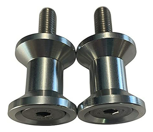 Sliders, Carretes Con Bra Pro-tek Silver Swing Arm Spools Pa