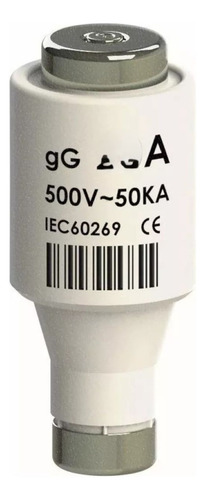Kit 10 Und Fusível Diazed - Dz Dii - 6a - (50ka) - 500v