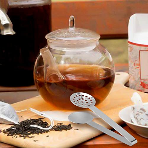 8 Piezas De 6 Pulgadas Pinzas Para Bolsitas De Té, Pinzas De