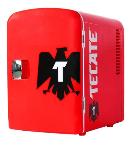 Mini Refrigerador Dace Calienta Enfria Comida Medicina Ettix Color Rojo