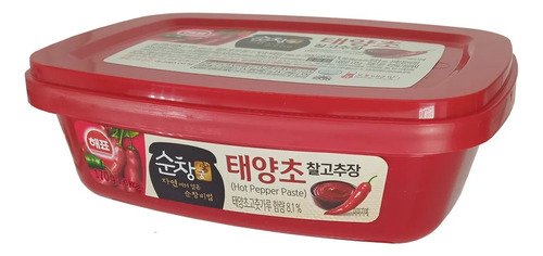 Pasta De Pimenta Coreana Gochujang Hot Sajo 170g T. Foods