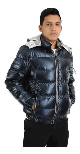 Imagen 3 de 10 de Campera Impermeable Hombre Inflable Importada Ssj 8502