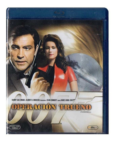 007 Operación Trueno Sean Connery Película Bluray