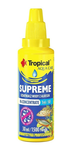 Tropical Supreme 50ml Acondicionador De Agua Rinde 2500 L