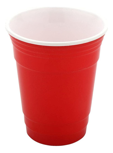 G.e.t. Sc-16-r Vaso De Taza De Fiesta Rojo De Plástico Reuti