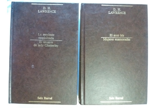 Lote 2 Libros 4 Novelas D.h. Lawrence, El Amante De Lady....
