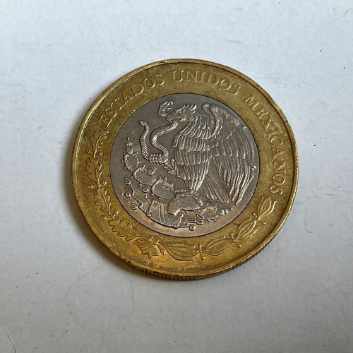 Imagen 2 de 3 de Moneda Conmemorativa 100 Años De La Fuerza Aérea Mexicana