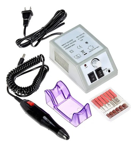 Pulidora De Uñas Profesional Manicure Pedicure + Accesorios