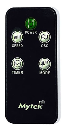 Imagen 3 de 3 de Ventilador de torre Mytek 3364 negro 127 V