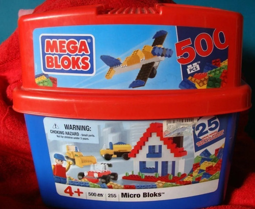 Legos Mega Bloks 500 Piezas. Oferta