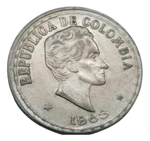 Colombia Moneda 20 Centavos 1963