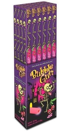 Chicletao  Bubble Gum De Cereja Halloween - Contém 24 Unidad