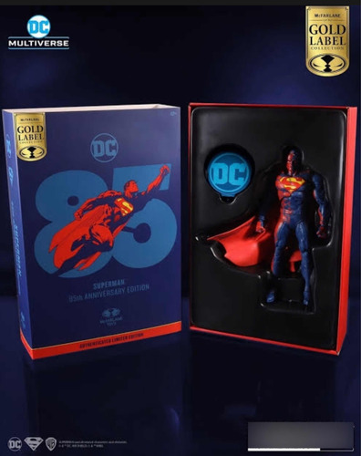 Mcfarlane Toys Sdcc 2023 Superman Exclusive 85th Aniversario (Usado)