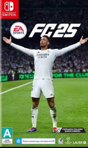 Videojuego: Ea Sports Fc25 - Nintendo Switch (Usado)