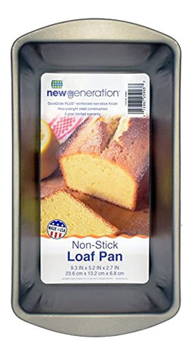 New Generation Hg60ng Nonstick Large Loaf Pan Grey