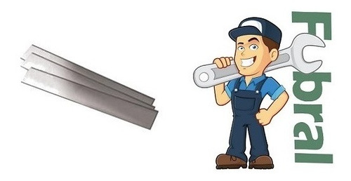 Imagen 1 de 4 de Cuchilla Para Garlopa 250x30x3mm Fubral