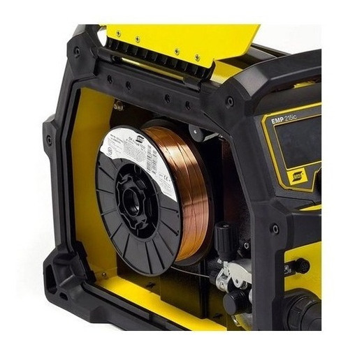 Máquina De Solda Inversora Tig Mig Rebel Emp 215ic Esab Cor Amarelo