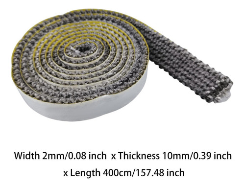 Cuerda Adhesiva Para Sellar Chimeneas, Resistente A Estilo D