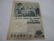 Comprar Clipping Publicidad Flan Doble Instantix 