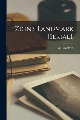 Libro Zion's Landmark [serial].; V.60(1926/1927) - Anonym...