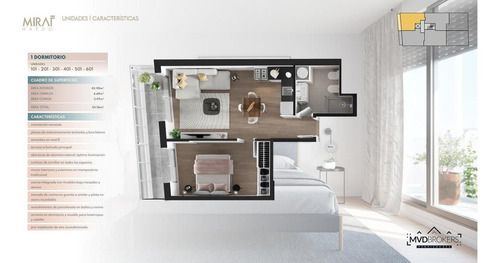 Imagen 6 de 13 de Apartamento - Tres Cruces