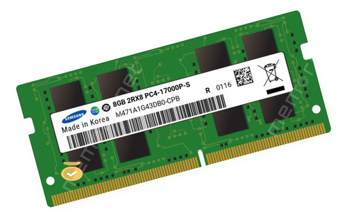 Memoria Ram Samsung Ddr4 So-dimm 8gb Pc4-17000 2133mhz