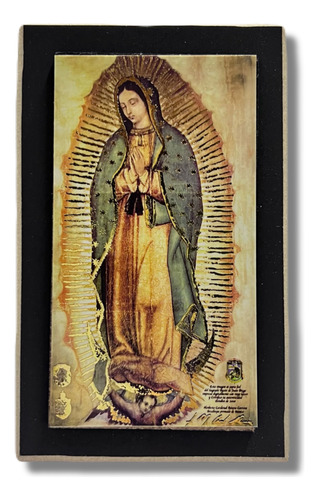 Cuadros De La Virgen De Guadalupe 5piezas De 12cm