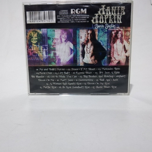 Imagen 7 de 8 de Janis Joplin - Collection Cd Rock Blues