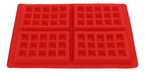 Molde De Waffles De Silicona Segura Y Fácil De Desmoldar