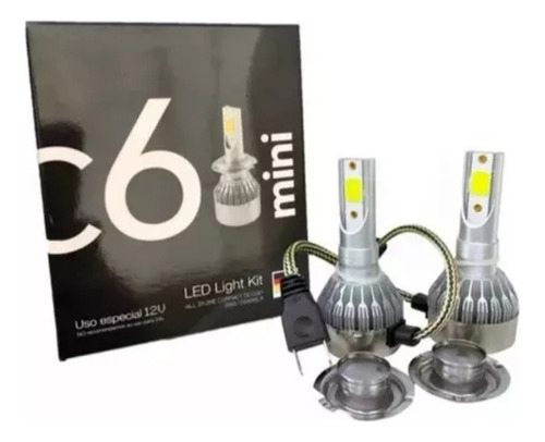 Kit Luces Leds 12v H27 C6 Mini Cree Led 30w 20.000 Lumens