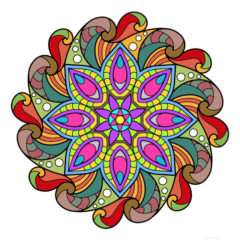 Dibujos Para Colorear De Mandalas Volumen I Imprimible