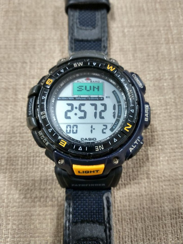 Reloj Casio Pathfinder Pag-40 2271 Triple Sensor Tailandesa (Usado)