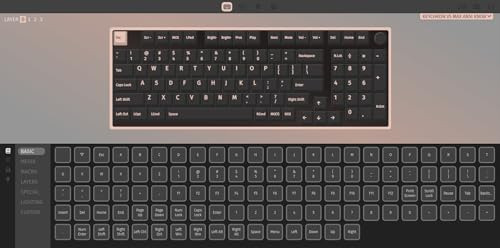 Pacote De Teclado Mecânico Sem Fio Keychron V5 Max Rgb