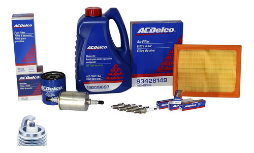 Kit De Afinacion 15w40 Mult  Chevy Monza1.6 2010 Acdelco