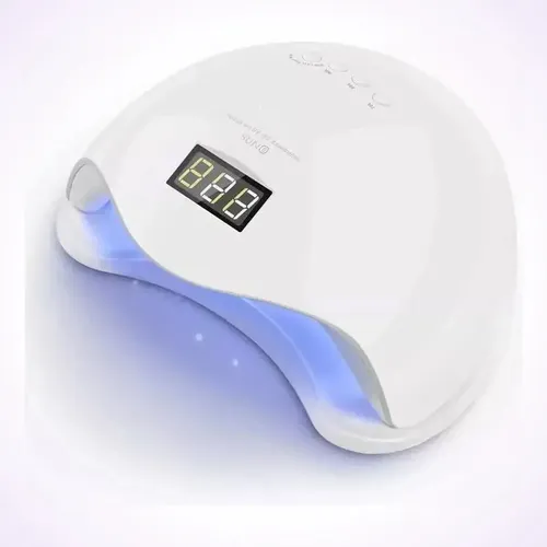 Cabine Sun 5 Digital 48w Secagem Unhas De Gel Unha Estufa Cor Branco - R$ 33,79