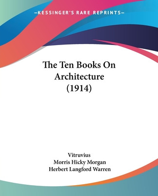 Libro The Ten Books On Architecture (1914) - Vitruvius