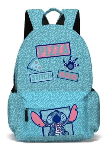 COMBO MOCHILA STICH CON LUZ LED PARA PRIMARIA MODEL #8047