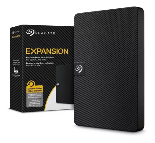 DISCO DURO EXTERNO SEAGATE STKM1000400 1TB USB 3.0 NEGRO EXPANSION