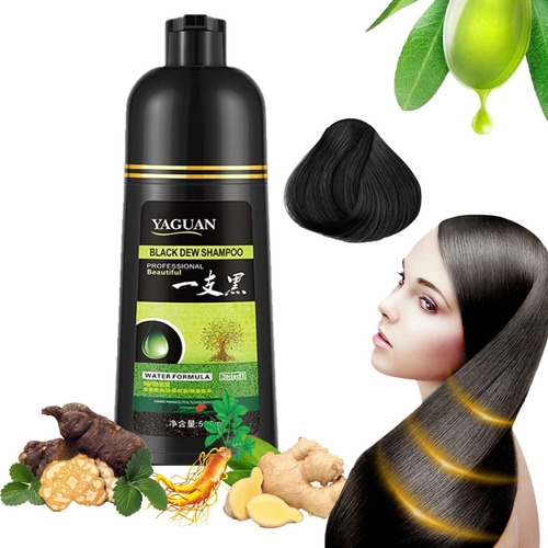 Champú 5 En 1 Para Color De Cabello Natural Botanical Bubble