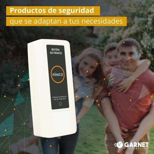 Imagen 2 de 7 de Botón Pánico Inalámbrico Bl-900 Garnet