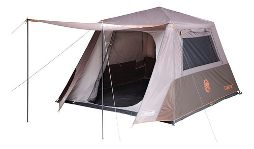 Carpa Coleman Instant Full Fly 6 Persona 3.30 X 2.70 X 1.90m Color Beige