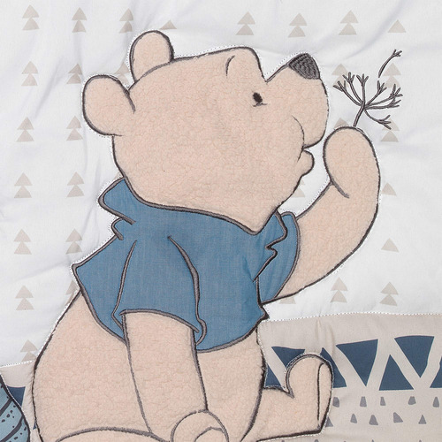 Juego De Ropa De Cama Para Cuna Lambs & Ivy Forever Pooh, 3