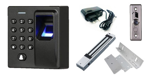 Combo Control De Acceso Biométrico Autónomo Rfid 1 Puerta