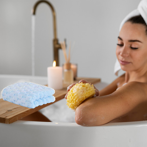 Trapo De Tela De Terciopelo D Para Baño Y Cocina, Uso A Mano