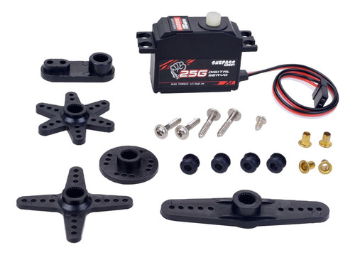 Gww Compatible Servo Digital De Torque De Velocidade De 25g