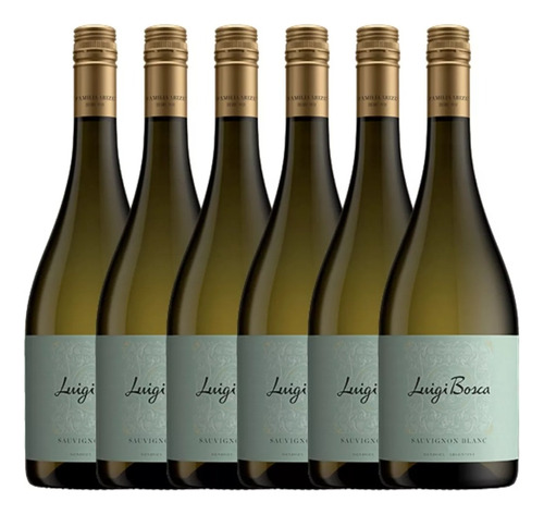 Luigi Bosca Sauvignon Blanc 750ml X 6unidades 