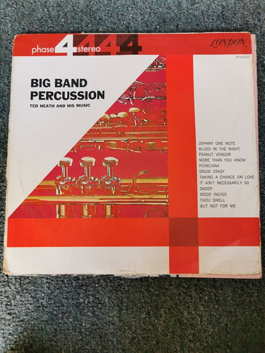 Disco Lp:big Band Percussion- Ted Heath