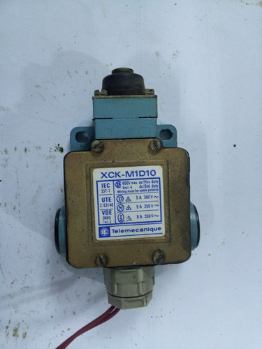 Micro Switch Tipo Pulsador Nc No Para 5a 250v 12892